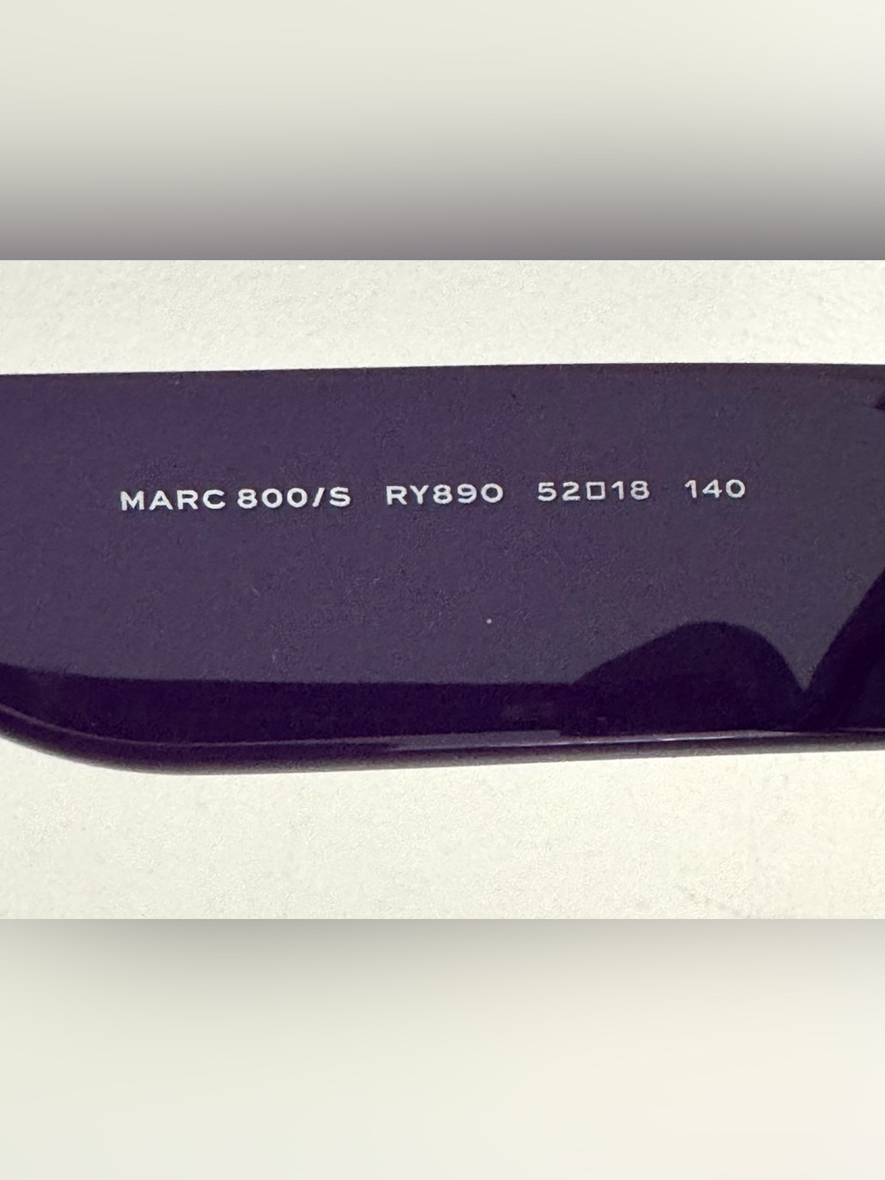 MARC JACOBS - NWT MARC 800/S Purple Cat Eye Sunglasses Unisex - Picture 7 of 10